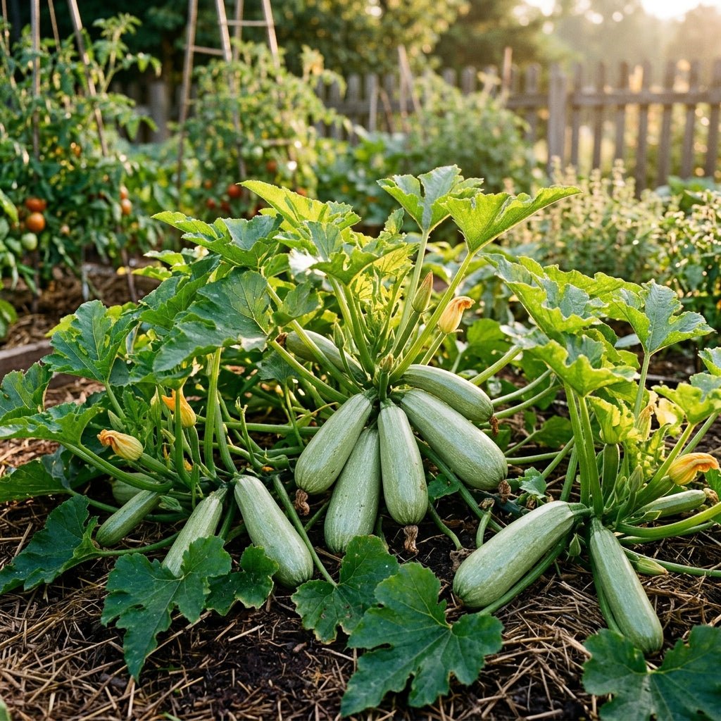 Heirloom Grey Zucchini Squash Seeds – Zucchini Seeds for Home Garden