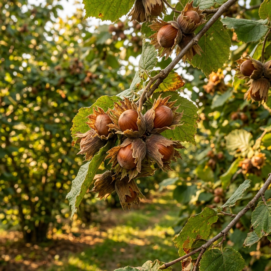 European Hazelnut Tree Seeds - Hardy Nut Tree Seeds for Orchards, Landscapes & Outdoor Garden Planting