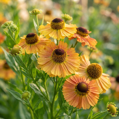 Helenium Autumn Lollipop Flower Seeds for Planting