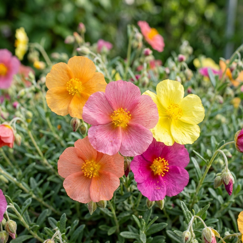 Helianthemum Crown Mix Flower Seeds for Planting