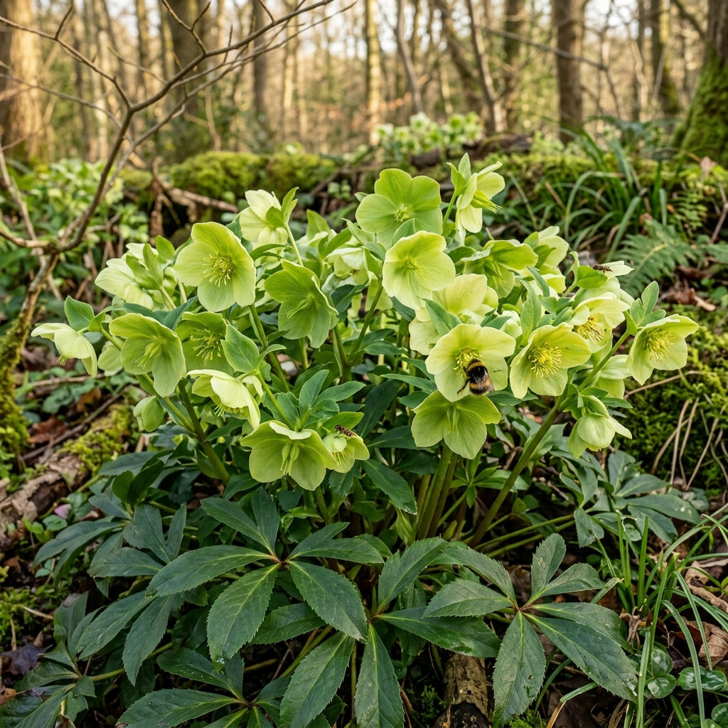 Light Green Hellebore Seeds - Hellebore Flower Seeds for Garden