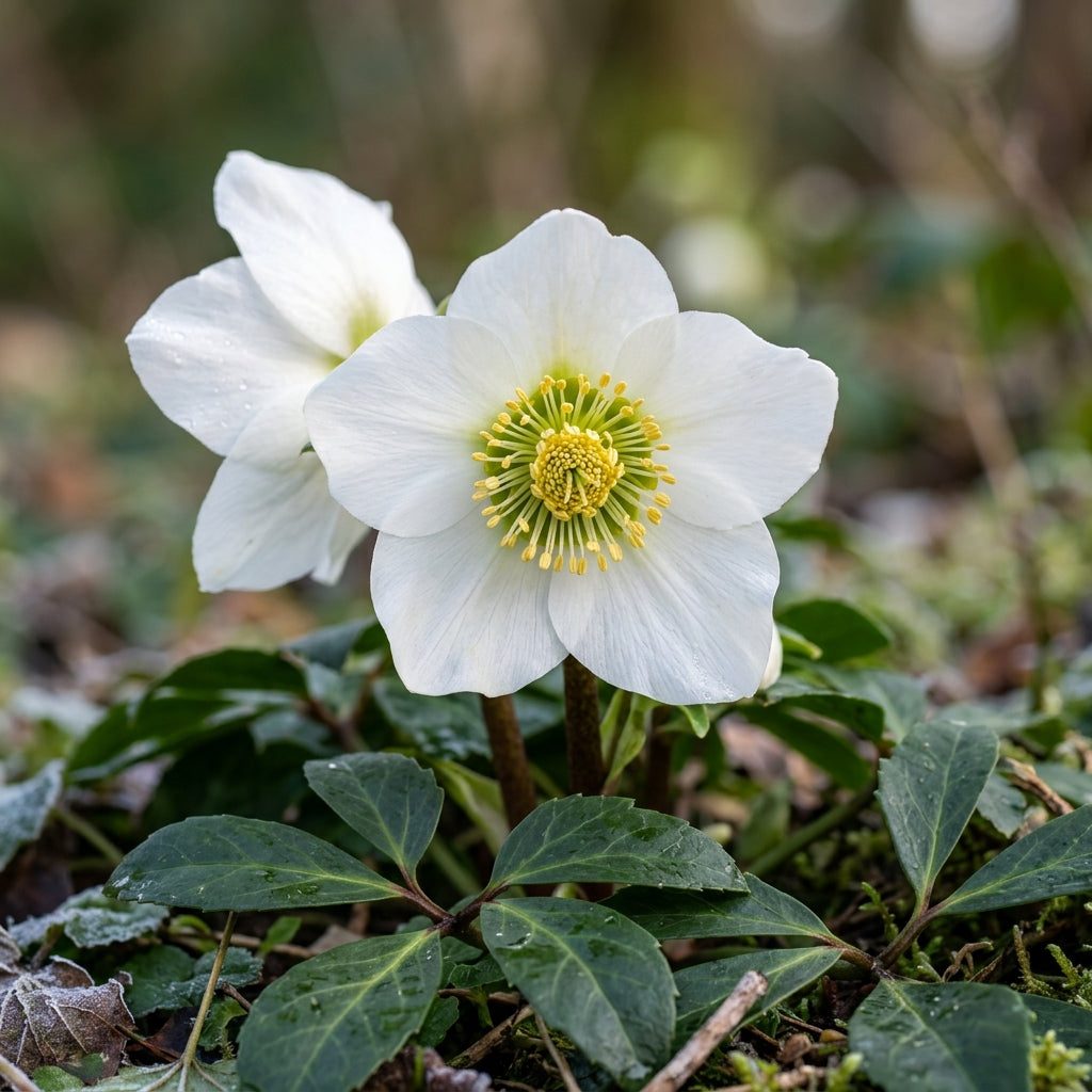 Christmas Rose Seeds - Helleborus Niger Flower Seeds for Garden