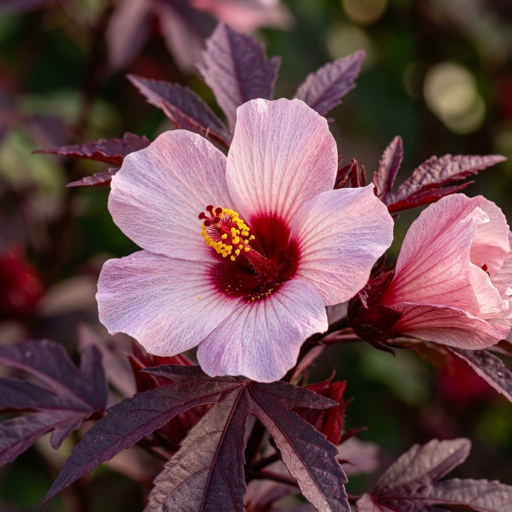 Cranberry Hibiscus Seeds - Hibiscus Flower Seeds for Garden