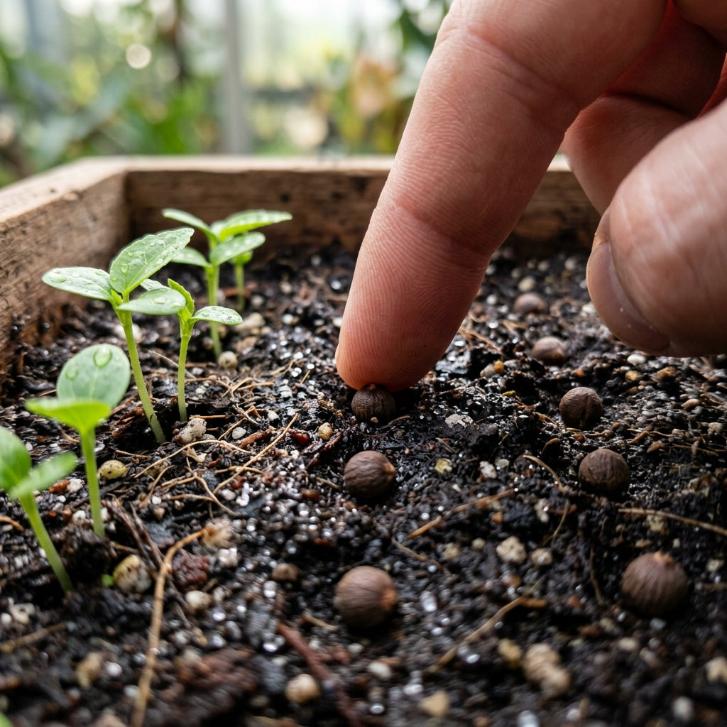 Yellow and Blue Hibiscus Flower Seeds for Planting