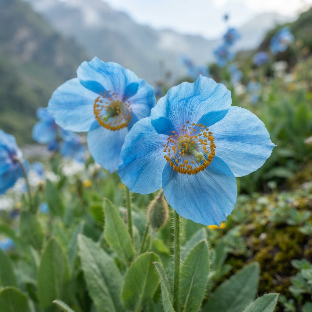 Himalayan Blue Poppy Meconopsis betonicifolia Seeds for Planting