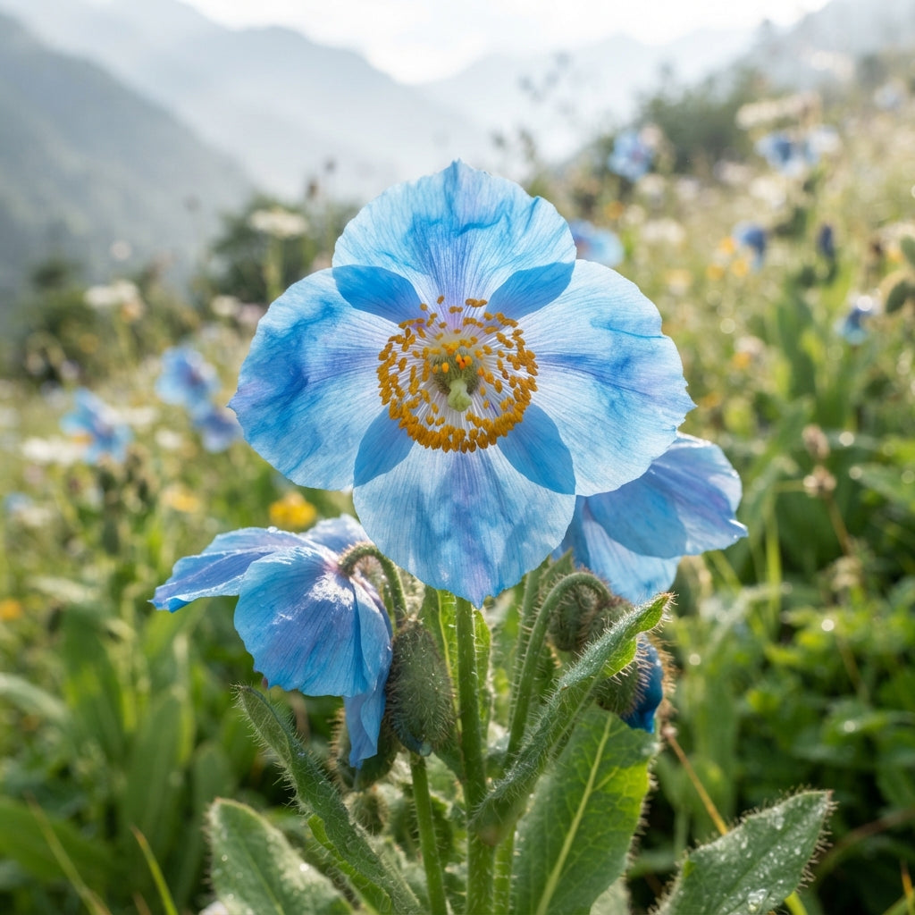 Himalayan Blue Poppy Meconopsis betonicifolia Seeds for Planting