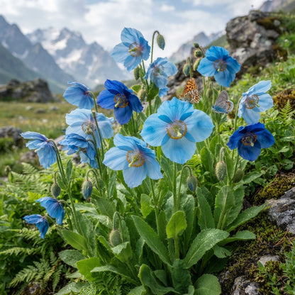 Himalayan Blue Poppy Seeds for Planting