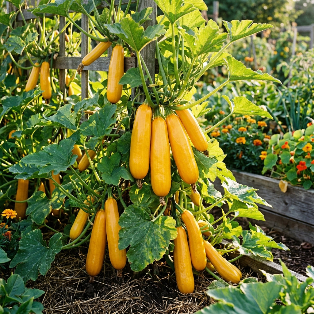 Marrow Honeygold Seeds – Golden Marrow Seeds for Home Garden