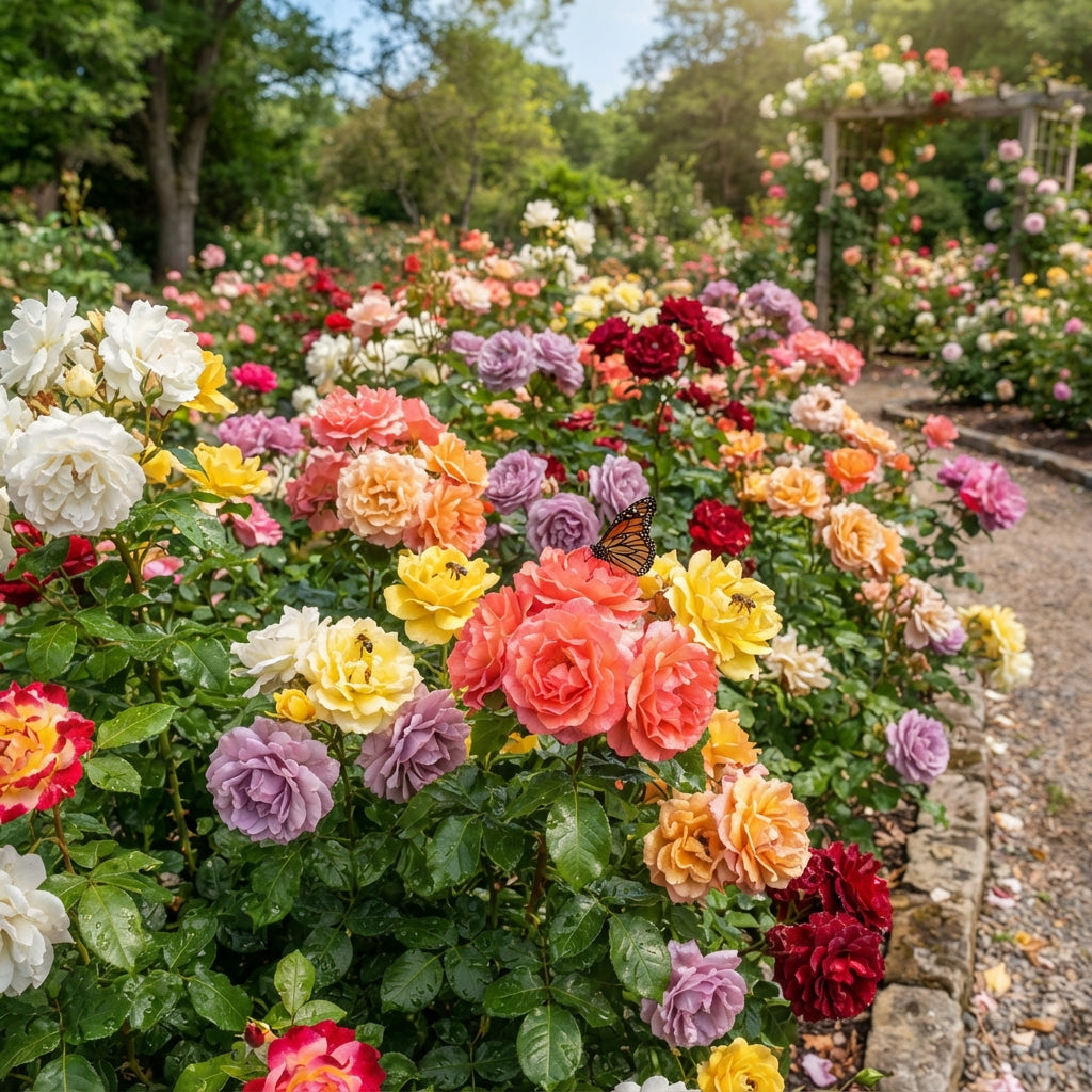 Hybrid Mixed Rose Flower Seeds for Planting