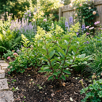 Hydrangea Paniculata Shrub Seeds for Garden Borders - White & Pink Flowering Shrubs for Outdoor Landscaping
