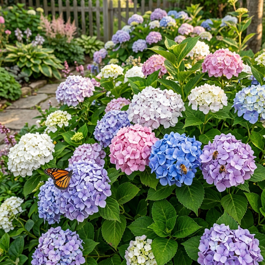 Dwarf Hybrid Hydrangea Flower Seeds for Planting