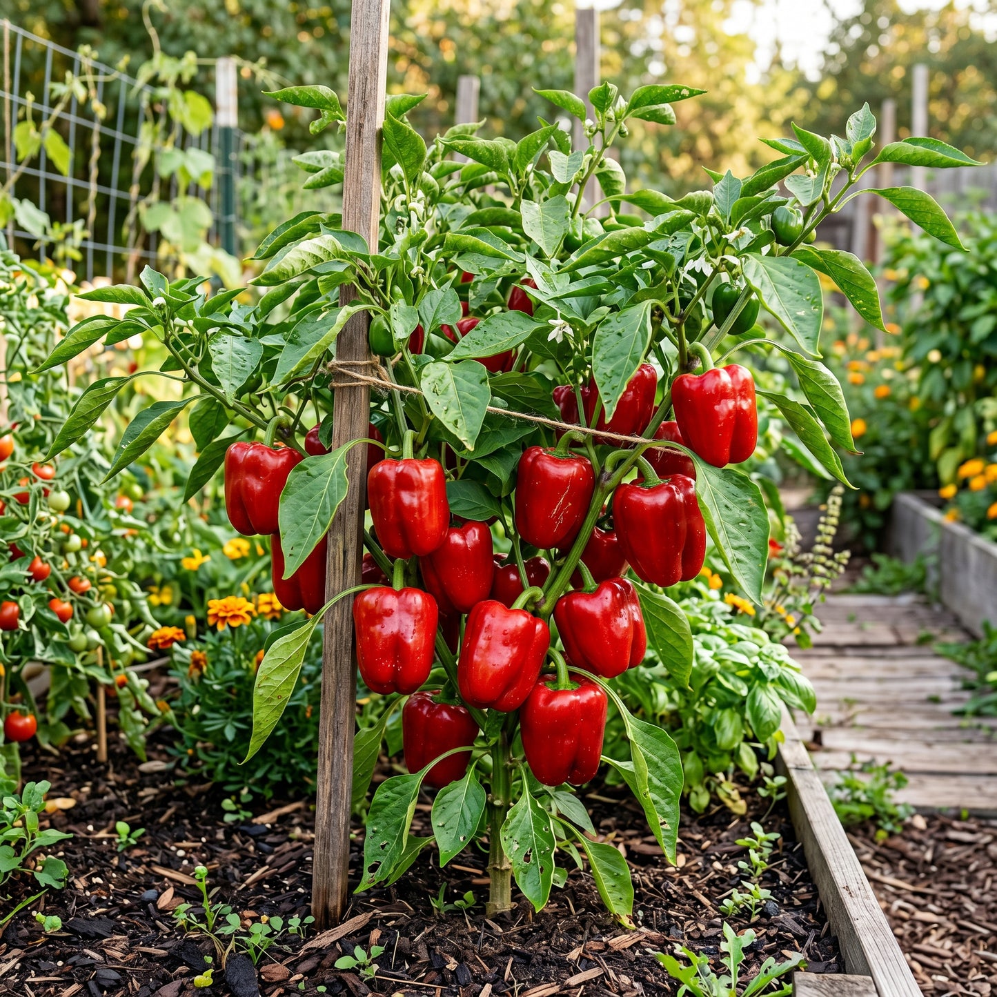 Ace Red Bell Pepper Seeds – Bell Pepper Seeds for Home Garden