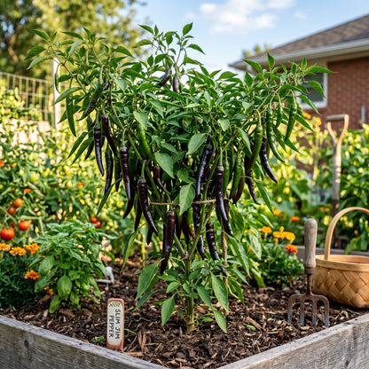 Pepper Slim Jim Seeds – Heirloom Pepper Seeds for Home Garden