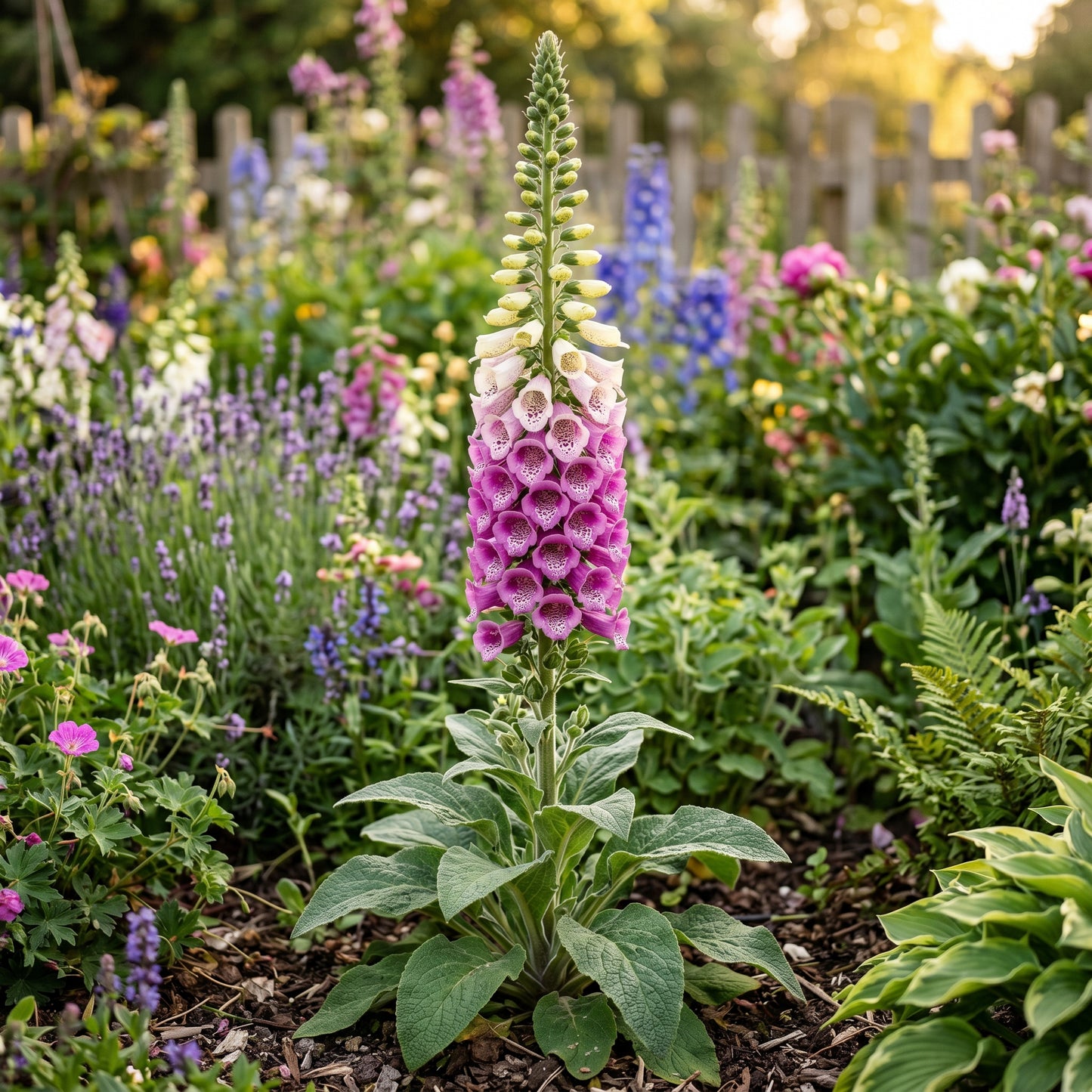 Foxglove Mixed Color Tall Spire Flower Seeds - Bulk Pack for Garden Borders and Landscaping