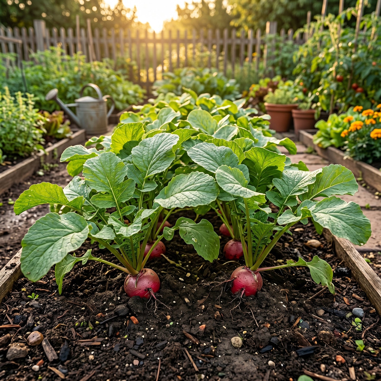 German Giant Radish Seeds for Root Garden Growing