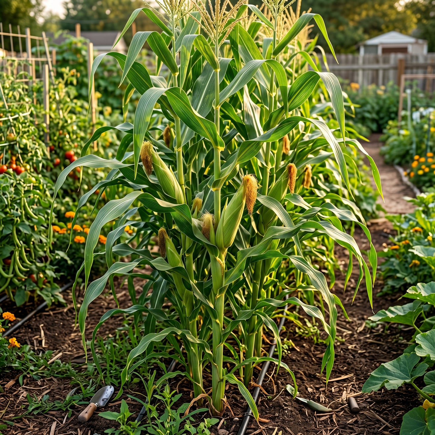 Corn Seeds Peaches and Cream for Garden Growing