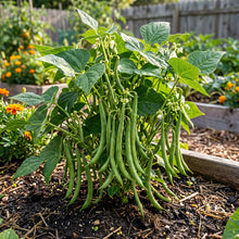 Bush Bean Seeds Vegetable Plant for Garden Growing