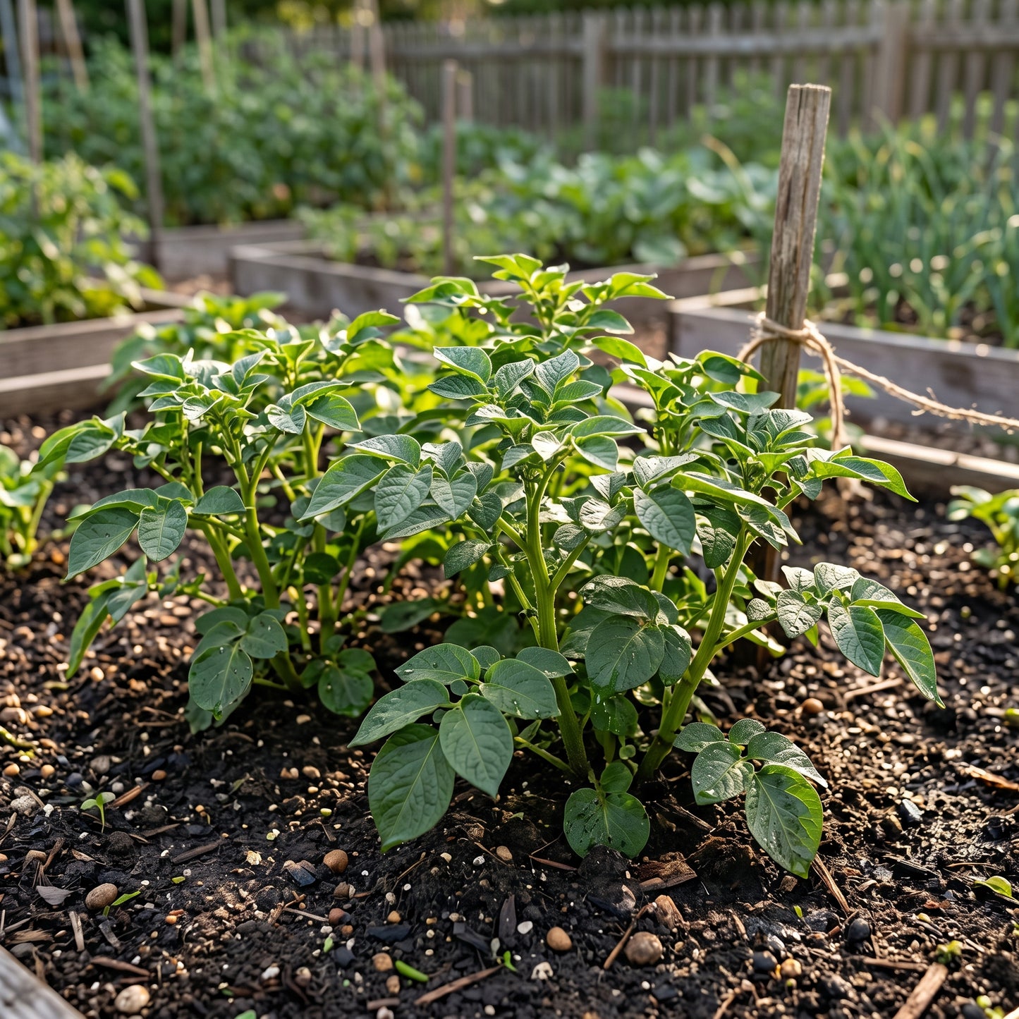 Potato Tubers for Garden Growing
