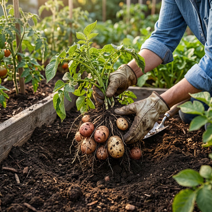 Potato Tubers for Garden Growing