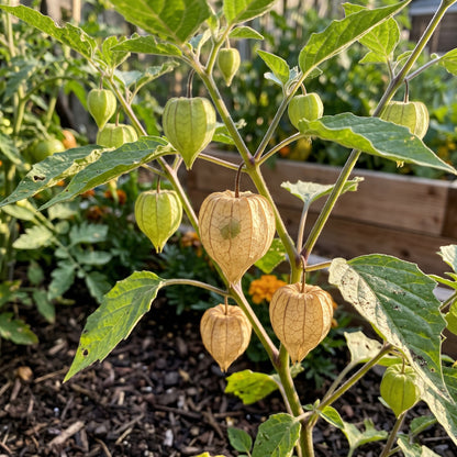 Aunt Molly Ground Cherry Seeds (Physalis pruinosa) – Ground Cherry Fruit Seeds