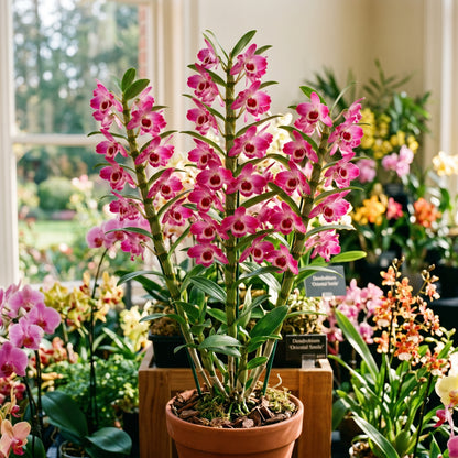 Dendrobium Flower Seeds Pink Red Mix