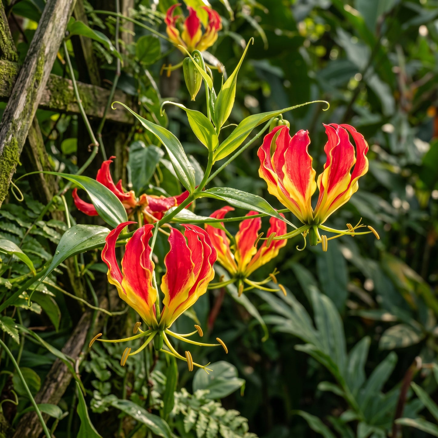 Flame Lily Seeds (Gloriosa superba) – Gloriosa Lily Flower Seeds