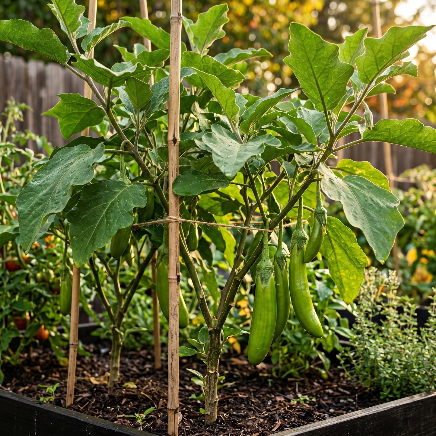 Brinjal Green Long Vegetable Seeds for Planting