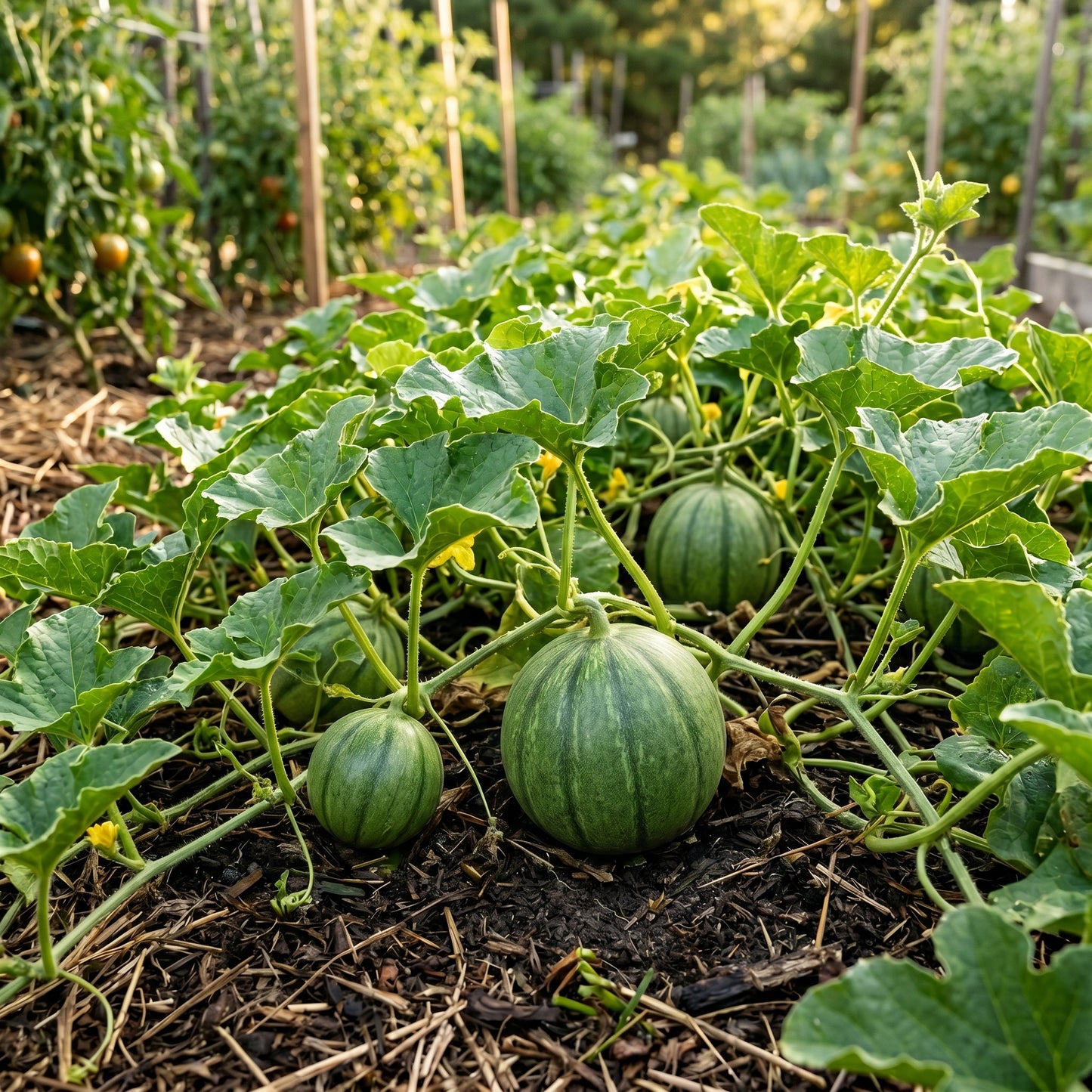 Hales Best Cantaloupe Seeds – Muskmelon Fruit Seeds for Garden Growing