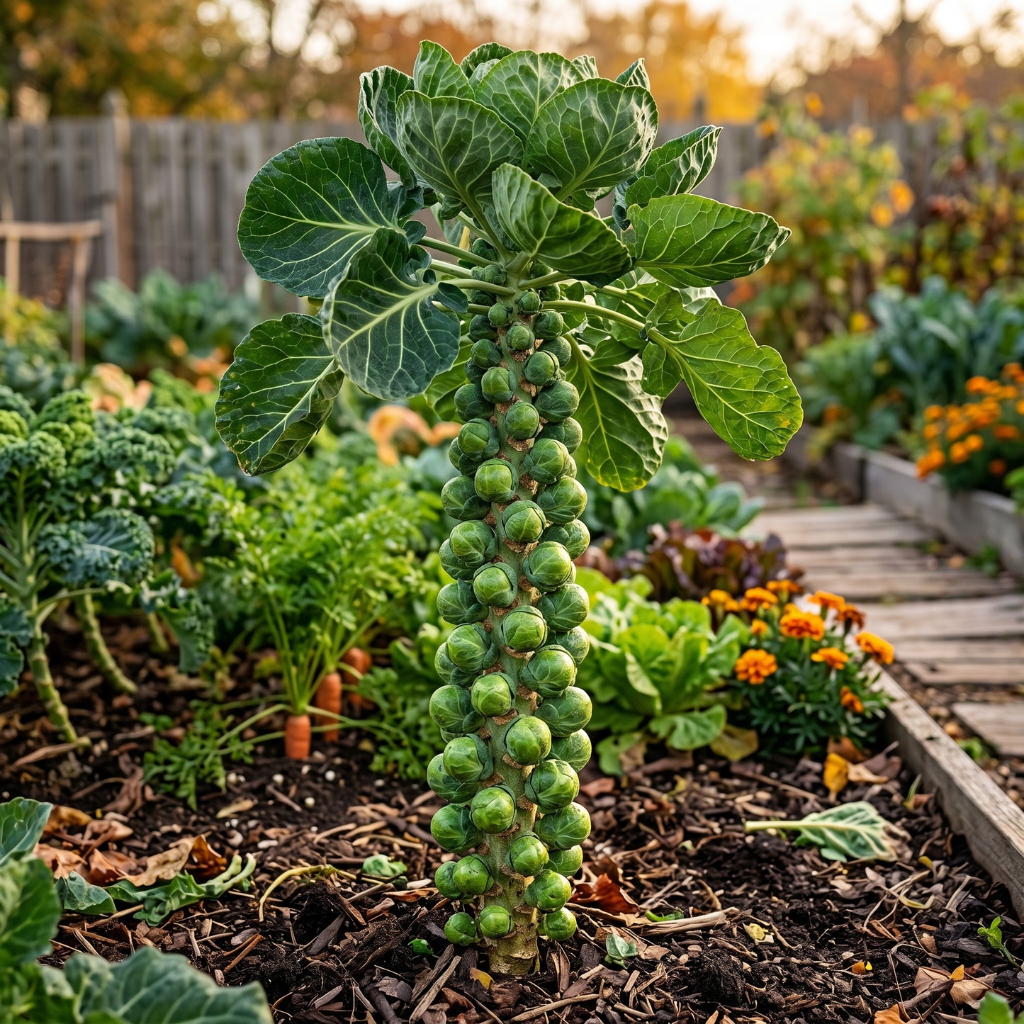 Brussels Sprouts Seeds (Brassica oleracea) – Long Island Brussels Sprouts Seeds