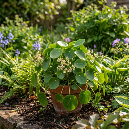 Money Plant Flower Seeds for Indoor & Outdoor Growing - Decorative Seasonal Flowers for Containers & Garden Beds