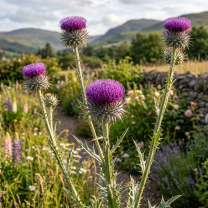 Scottish Thistle Seeds for Landscape Gardens