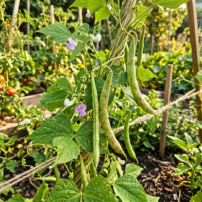 Tongue of Fire Bean Seeds – Bush Bean Plant