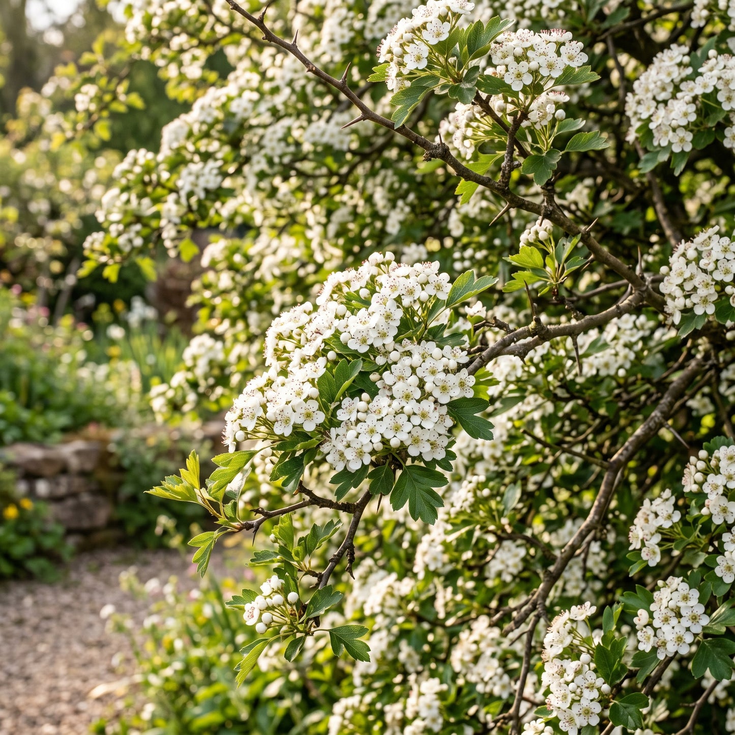 Wild Hawthorn Tree Seeds (Crataegus monogyna) – Hawthorn Shrub Seeds