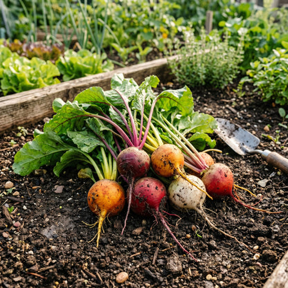 Rainbow Beet Seeds – Mixed Color Beetroot Vegetable Seeds