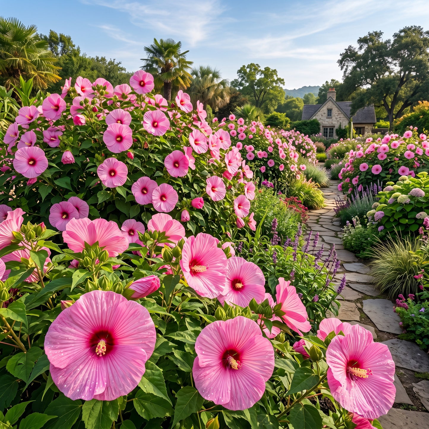 Hibiscus Grandiflorus Flower Seeds for Garden Planting