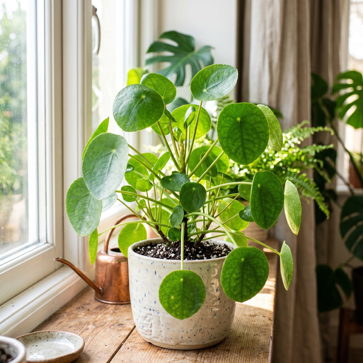 Chinese Money Plant (Pilea peperomioides) – Pilea Indoor Ornamental Plant