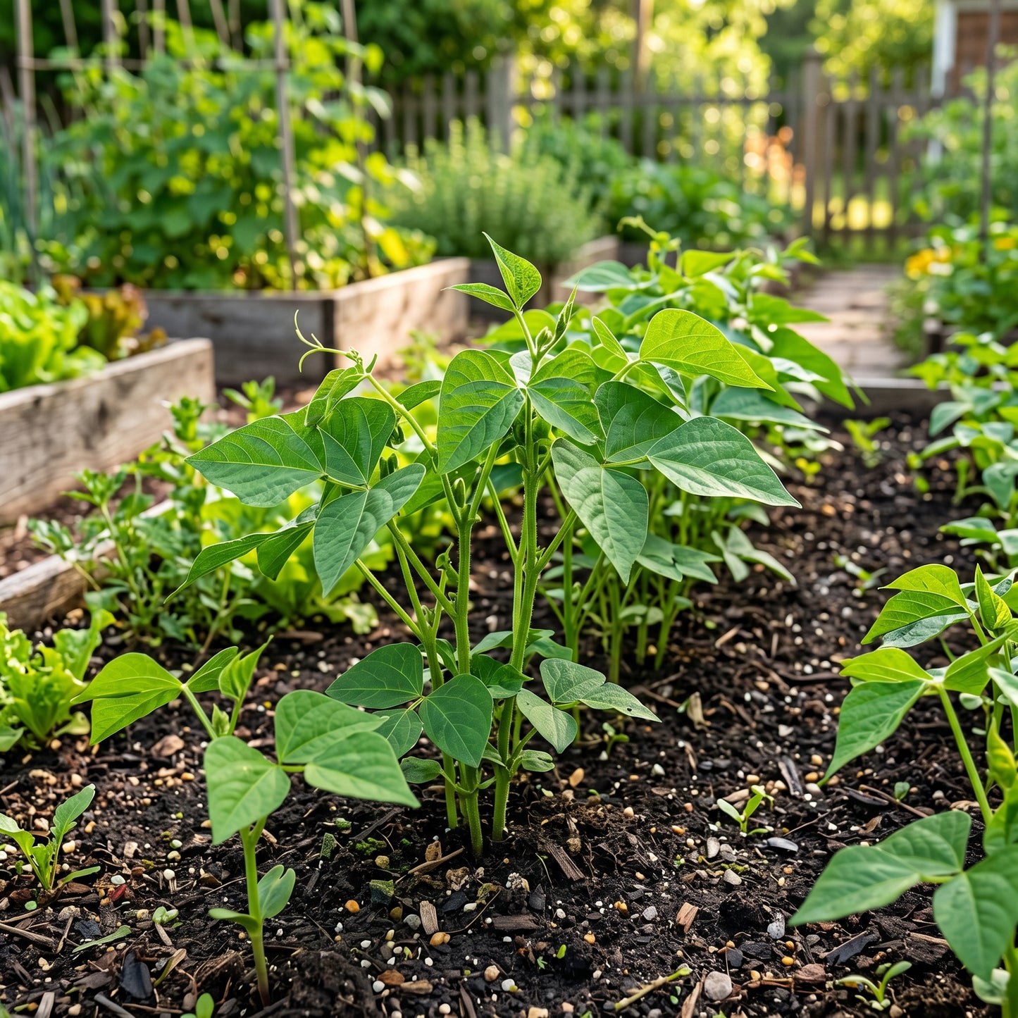Large Dark Red Bean Seeds – Garden Bean Plant