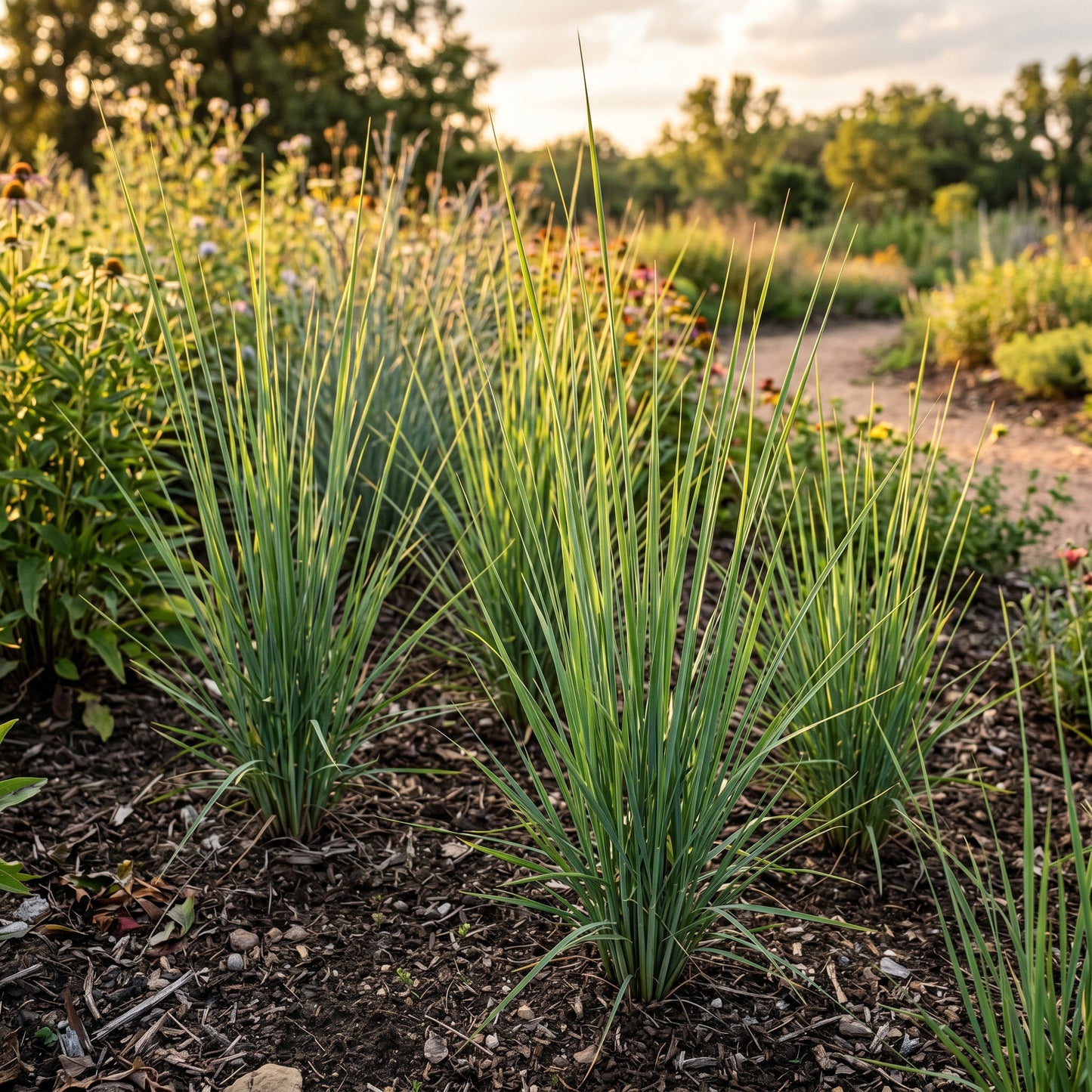 Indiangrass Seeds for Prairie Landscaping - Tall Ornamental Grass Seeds for Outdoor Gardens & Natural Landscapes