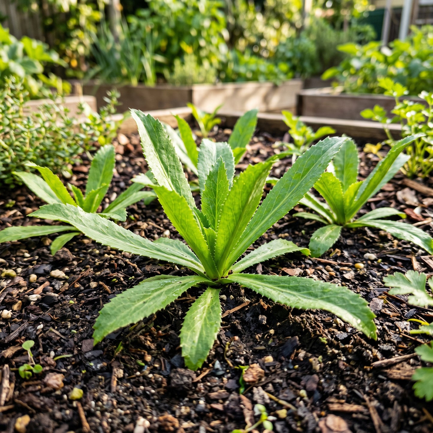 Culantro Herb Seeds for Home Gardens - Aromatic Tropical Herb Plants for Outdoor Beds & Container Growing