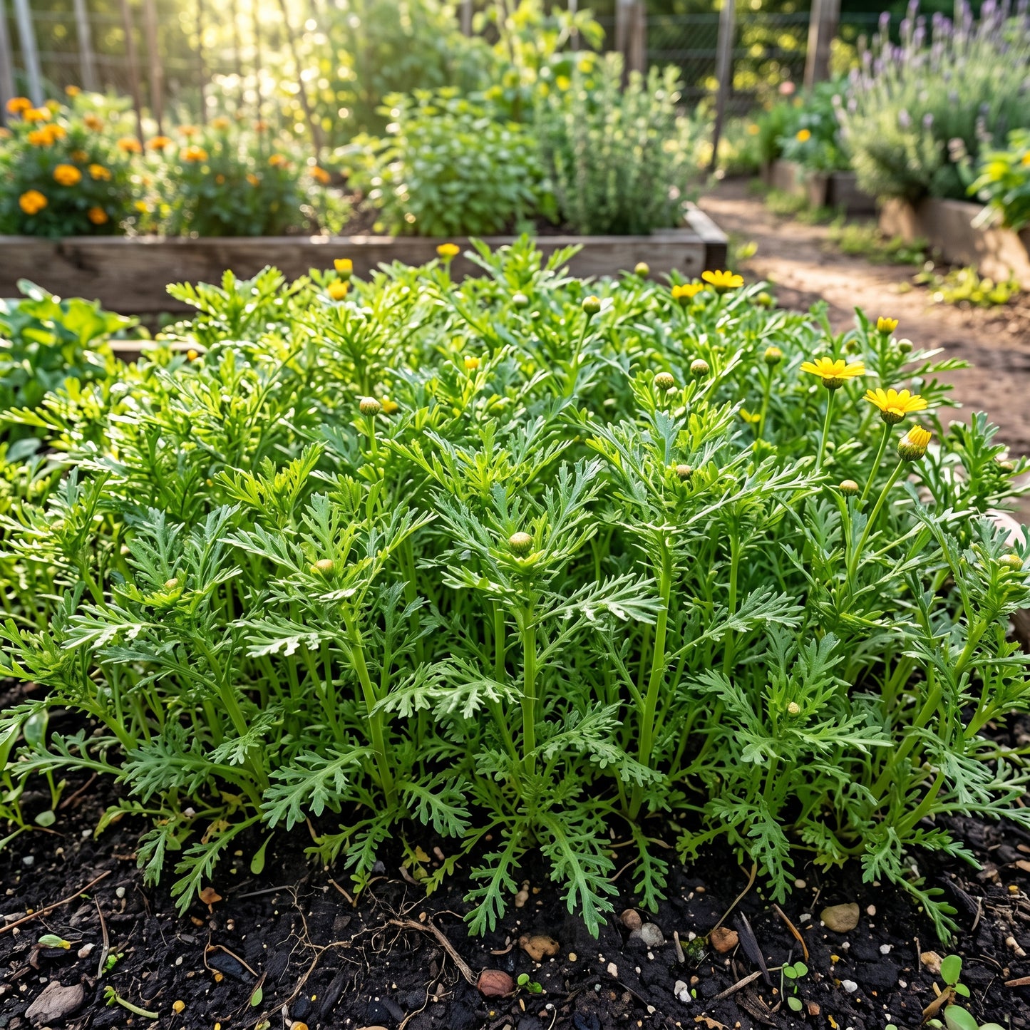 Garland Daisy Seeds (Glebionis coronaria) – Chrysanthemum Edible Flower Seeds