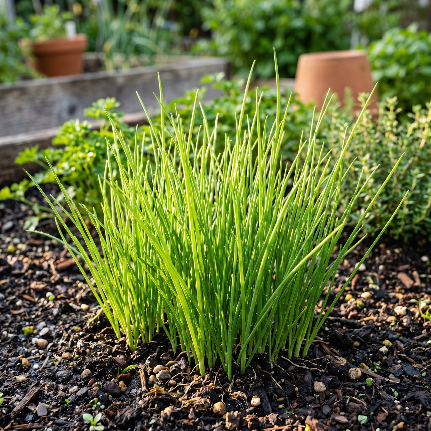 Chives Seeds (Allium schoenoprasum) – Heirloom Chive Herb Seeds