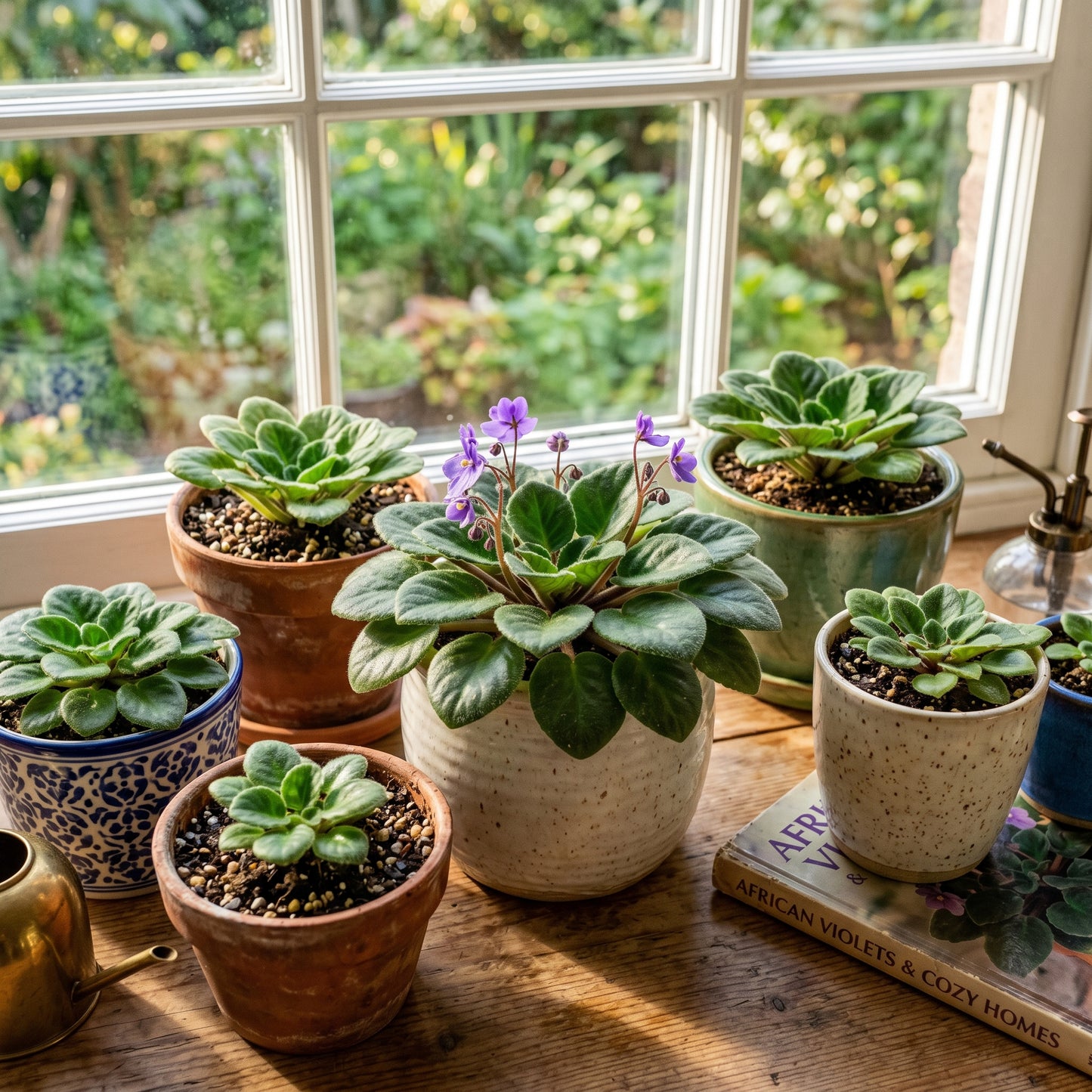 African Violet Seeds (Saintpaulia ionantha) – Indoor Flower Seeds