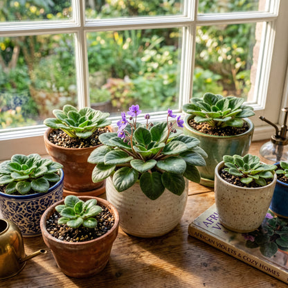 African Violet Seeds (Saintpaulia ionantha) – Indoor Flower Seeds