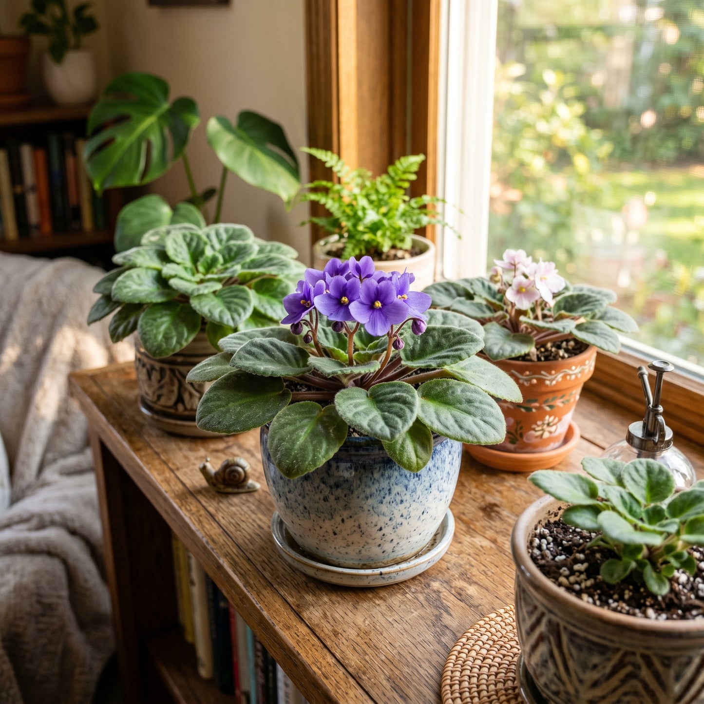 African Violet Seeds (Saintpaulia ionantha) – Indoor Flower Seeds