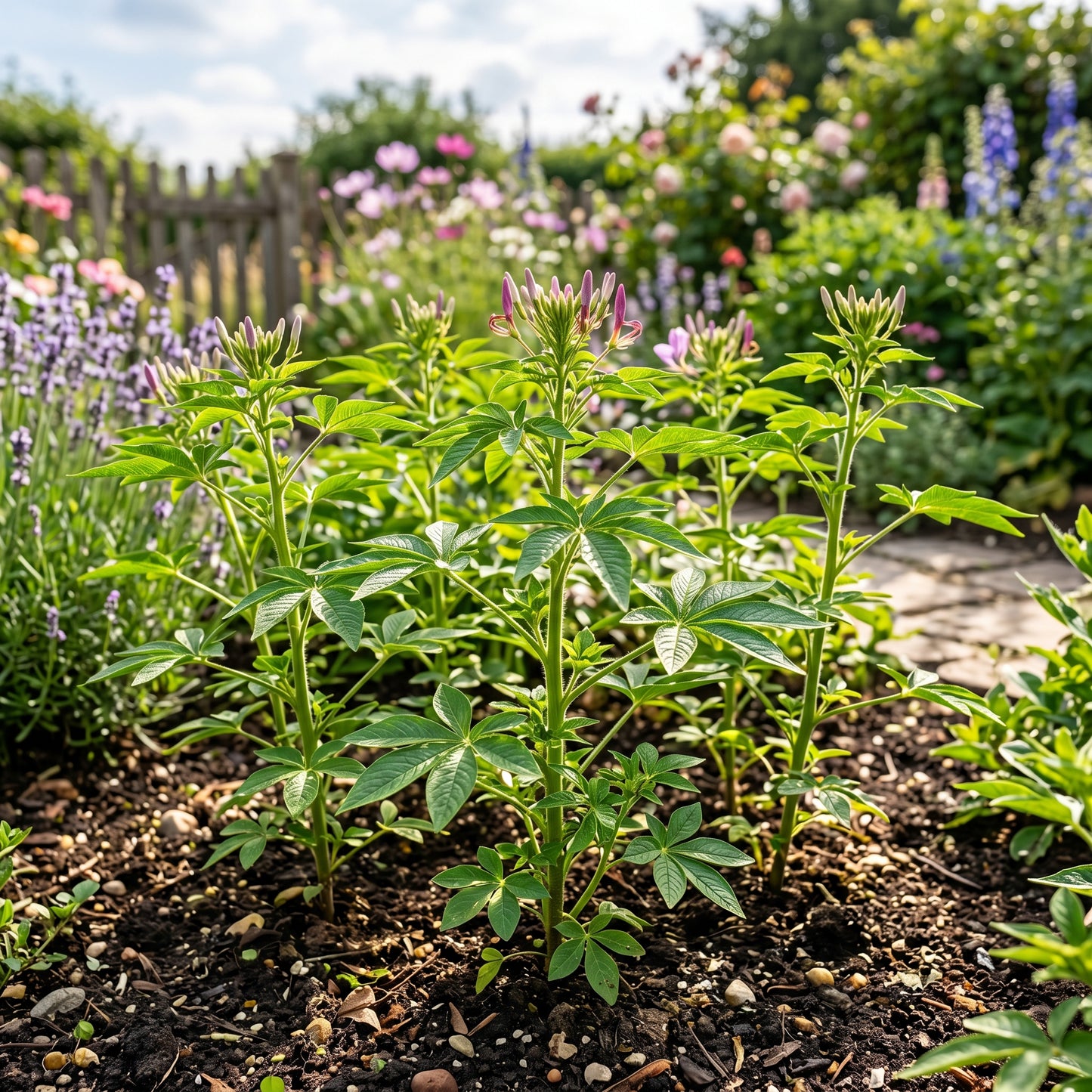 Spider Flower Seeds (Cleome hassleriana) – Pink Cleome Flower Seeds