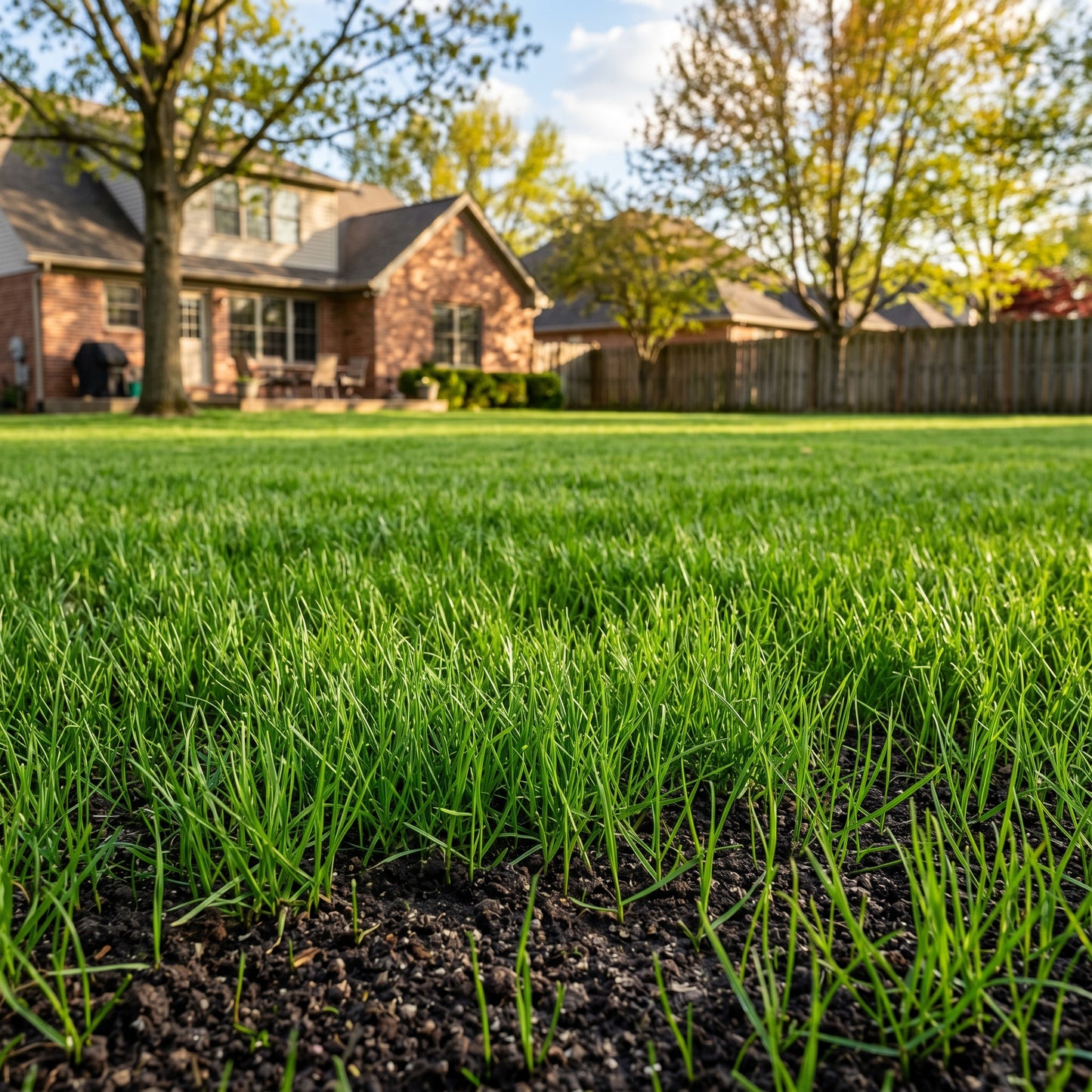Kentucky Bluegrass Seeds (Poa pratensis) – Midnight Lawn Grass Seeds