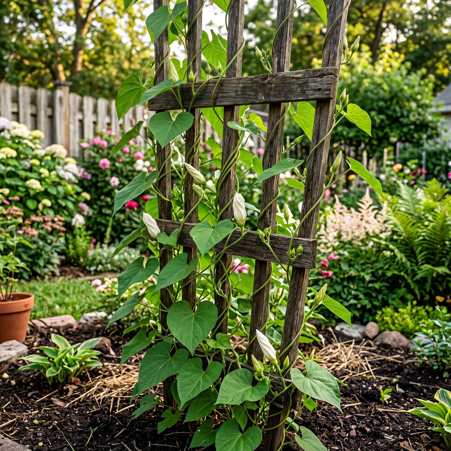 Moonflower Seeds (Ipomoea alba) – White Moonflower Vine Seeds