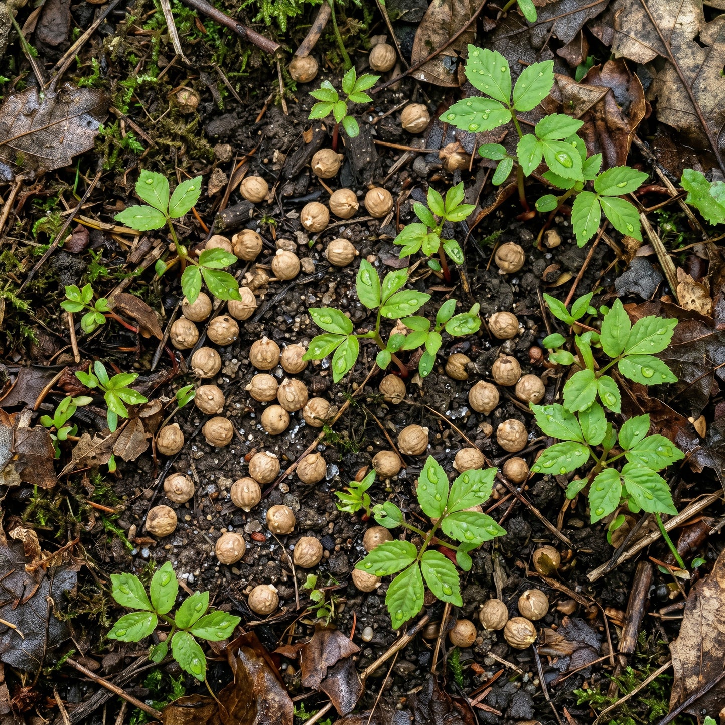 Ginseng Seeds Plant for Shaded Garden Growing