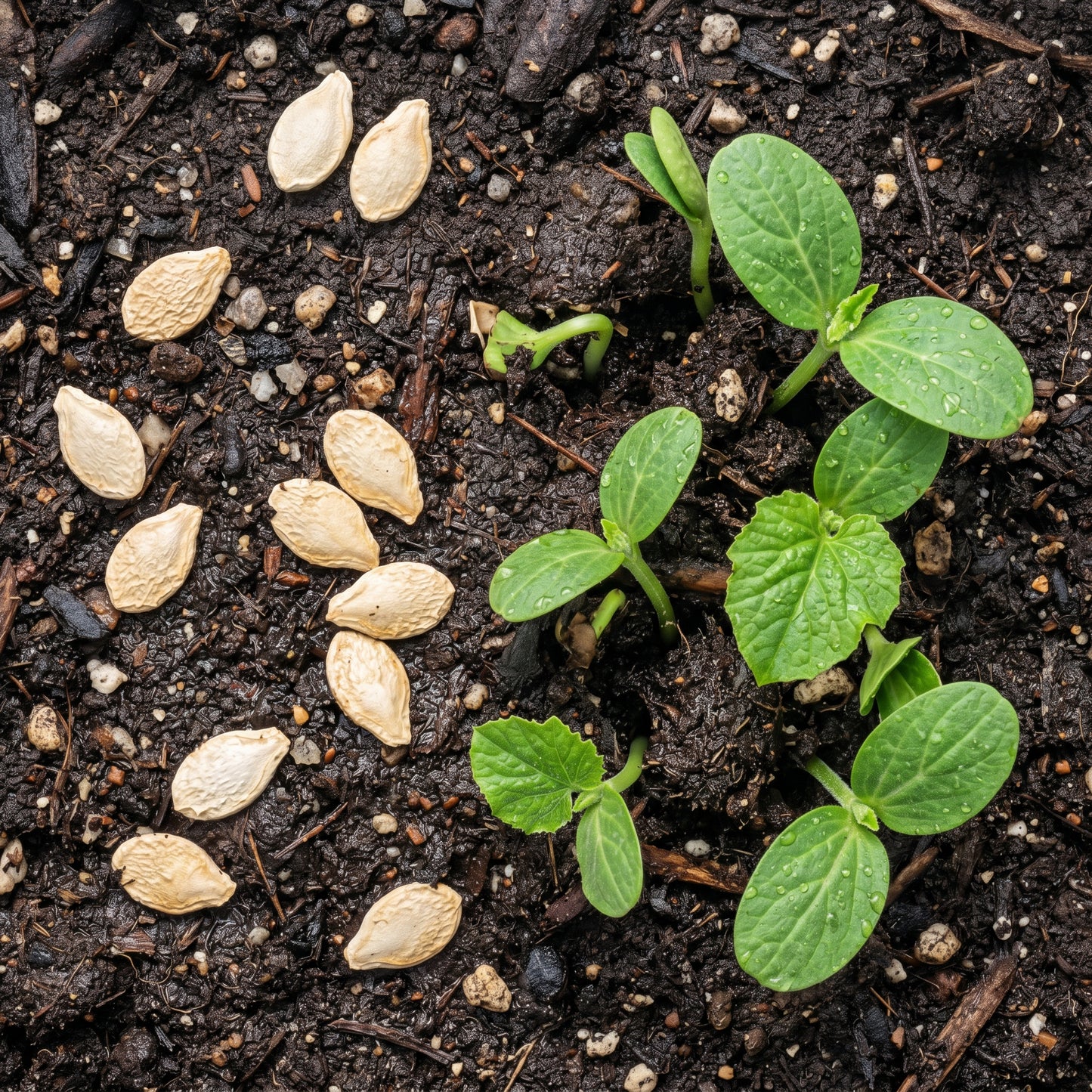 Bottle Gourd Seeds for Garden Growing