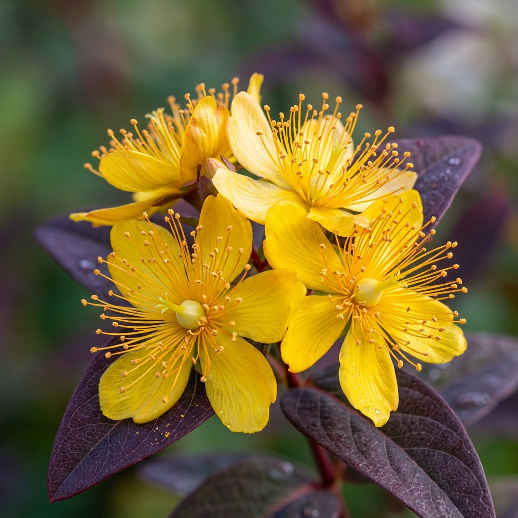 Hypericum Albury Purple Flower Seeds For Planting